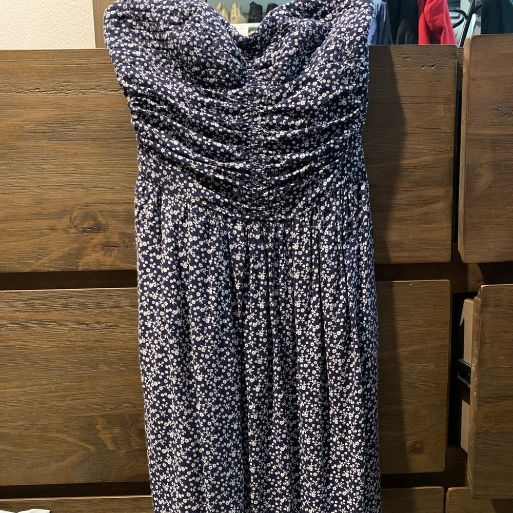 Blue Floral Dress